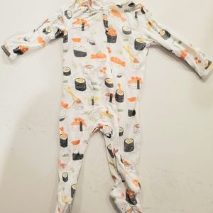 Angel Dear Sushi Zipper Footie